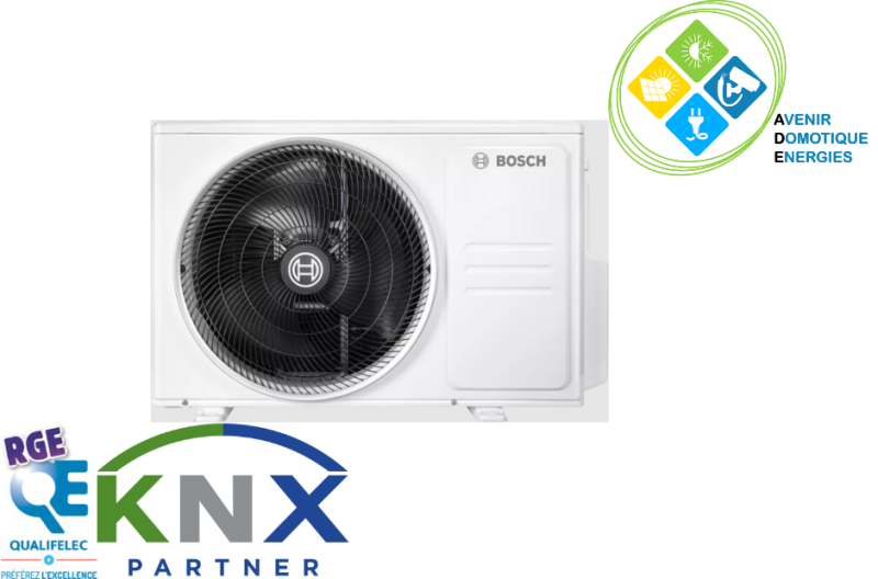 Installation Climate 5000 M Pompes à chaleur Bosch 