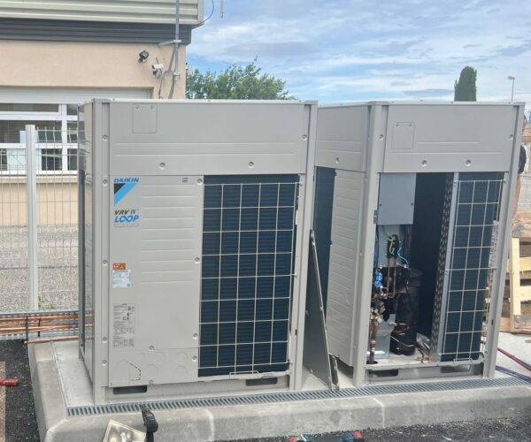 Nos réalisations, chauffage et climatisation pour un local professionnel situé à Sainte Tulles dans les Alpes de Hautes Provence 04