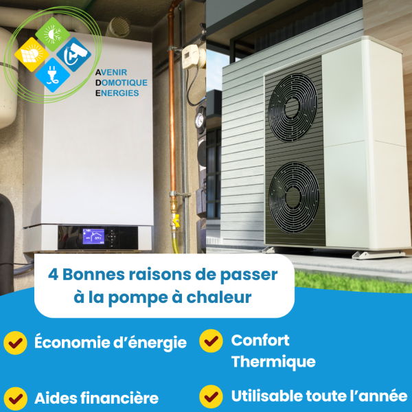 Quelles sont les avantages d'installer une pompe à chaleur dans un appartement ou une villa dans le 04
